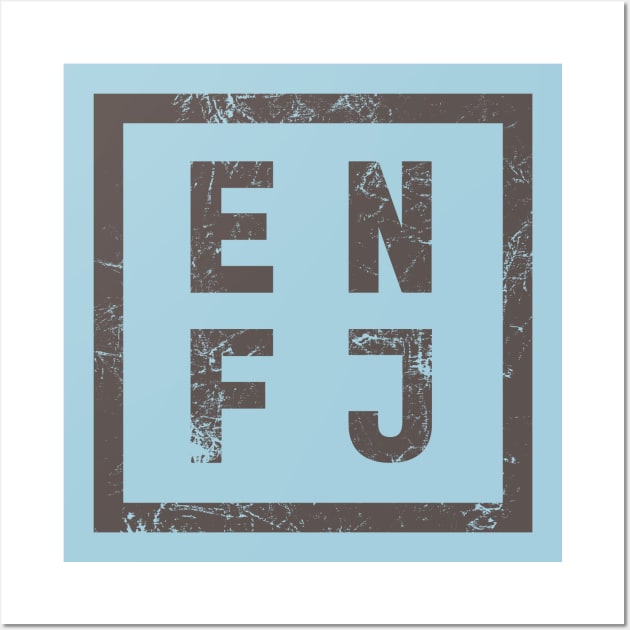 ENFJ Extrovert Personality Type Wall Art by Commykaze